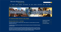 Desktop Screenshot of belvederebritishschool.com